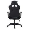 Computer chair BRABIX "GT Racer GM-100", two pillows, fabric, black / blue