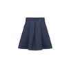 The full skirt blue with a back zip closure for girls