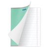 BRAUBERG / Notebook 12 y. "CLASSIC NEW", oblique line, cardboard cover, GREEN / 20 pcs.