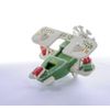 Toy Christmas tree "Plane Biplan" 6017 Santa
