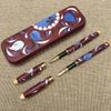 Усадьба Чернаково / Red set of pens in a pencil case BaskoPen Maple BoxSet RS