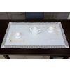 Снежинка / Snowflake / Tabletop with hand-embroidered cutwork