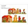 Puzzle "Kolobok" - colorful educational toy (handmade)