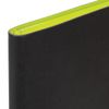 BRAUBERG  / Lederblock "Metropolis Mix", 80 Blatt A5 (148x218 mm), schwarz