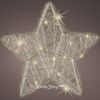 Kaemingk / LED figure Star Lotta Shine 20 cm, 15 warm white LED bulbs, IP20