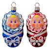 Ёлочка / Set de figuras de árbol de Navidad "Bebés", 3 piezas