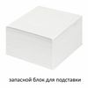 STAFF / Not glued block for notes, cube 9x9x5 cm, whiteness 70-80%