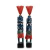 Decor and Gift / 木雕像"寒风刺骨的西藏蓝色"33厘米
