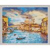 Опт-картина / Diamond mosaic 40x50, round rhinestones Venice