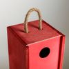 Дарите Счастье / Box for a bottle "A package from Santa Claus"