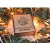 Ленивые Бобры / Lazy Beavers / A set of mirrored Christmas tree decorations "Sea inside" big in a gift box