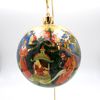 Палех / Palekh / Christmas tree ball "Tsar Saltan" plastic, master Zimin