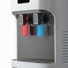 HOT FROST V115AE water cooler, floor, FREE/GREEN ELAND, bottle bottom, 2 taps, grey