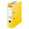Registrador ESSELTE "VIVIDA Plus", A4 +, tapa de plástico de doble cara, 80 mm, amarillo
