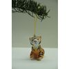 Ярославская майолика / Christmas toy "Amur tiger"