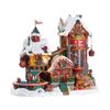 Elven toy factory (light, dynamics, sound), adapter, 30x27x18 cm, LEMAX