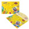 Thư mục phong bì có nút UNLAND, A4, 160 micron, tối đa 100 tờ, in màu
