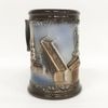 Ceramic mug with a relief image of St. Petersburg