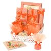 Gift set of chocolates "Charm" orange