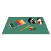 Set for the lessons of labor INLANDIA, oilcloth PVC 40x69 cm, apron, Cape with sleeves, purple