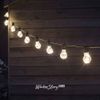 Kaemingk / Retro Style Bulb String, 20 Lights, Warm White LED, 9.5m, Black PVC, Connectable, IP44
