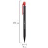 Porte-mine STAFF "College", corps noir, détails assortis, gomme, 0,5 mm