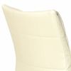 BRABIX / Poltrona "Stream MG-314", senza braccioli, argento cinque raggi, ecopelle, beige,