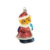 Ариель / Weihnachtsbaum-Sammelspielzeug "Tiger im Weihnachtsmann-Anzug", 11,5 cm
