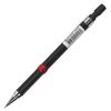 Pencil mechanical BRAUBERG "Ring" case, black, details, assorted, eraser, 0.5 mm