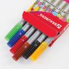 The markers are double-sided BRAUBERG 6 colors, writing nodes 2 and 5 mm, ventilated cap, carton packaging
