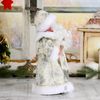 Зимнее волшебство / Doll "Santa Claus, in a white fur coat with gifts"