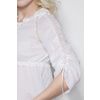 Снежинка / Snowflake / Women's night shirt "Sweet fantasies" raglan sleeve