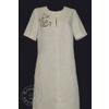 Елецкие кружева / Yelets lace / Women's linen dress with embroidery