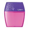 Sharpener MAPED (France) "Shaker", with container of high capacity, 2 holes, assorted