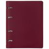 BRAUBERG / Notebook on rings A5 (180x220 mm), 120 sheets, textured leather, "Fusion", brown / blue / 2 pcs.