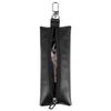 Key case BEFLER "Grade", genuine leather, zipper, 135x55 mm, black