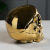 Керамика ручной работы / Piggy bank "Skull"