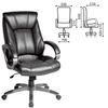 Brabix "Maestro EX-506" office chair, eco-cozh, black