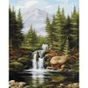 Опт-картина / Pintura por números 40x50 Cascada del bosque