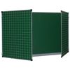 The chalk Board magnetic 3-element (100x150/300 cm), ADDITIONAL LINE/CELL, green, BRAUBERG