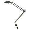 TransVit / Lampada da tavolo "Vega S16", su morsetto, LED, 6,5 W, nera, altezza 70 cm