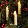 Kaemingk / Garland Velas en el control remoto 10 velas con clips, 13,5 cm, temporizador, IP20