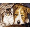 Опт-картина / Pintura por números 20x30 Calentador juntos