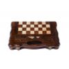 GamesDealer / Xadrez + gamão esculpido com Ararat 30 com alça, Haleyan