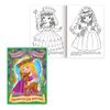 Coloring book A4, 8 sheets, HATBER, "For little princesses"