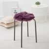 Доляна / Assento para cadeira em pele "Fofo" cor violeta d 30 cm, polietileno 100% 4386259