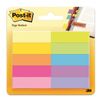 Bookmark adhesive POST-IT, paper, 12.7 mm, 10 colors x 50 PCs.