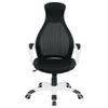 BRABIX PREMIUM office chair "Genesis EX-517", plastic white, fabric/eco-skin/grid black