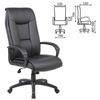 Cadeira de escritório BRABIX PREMIUM "Work EX-513", couro ecológico, preto