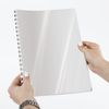 Plastic covers for binding, A4, SET 100 pcs., 300 microns, white, BRAUBERG